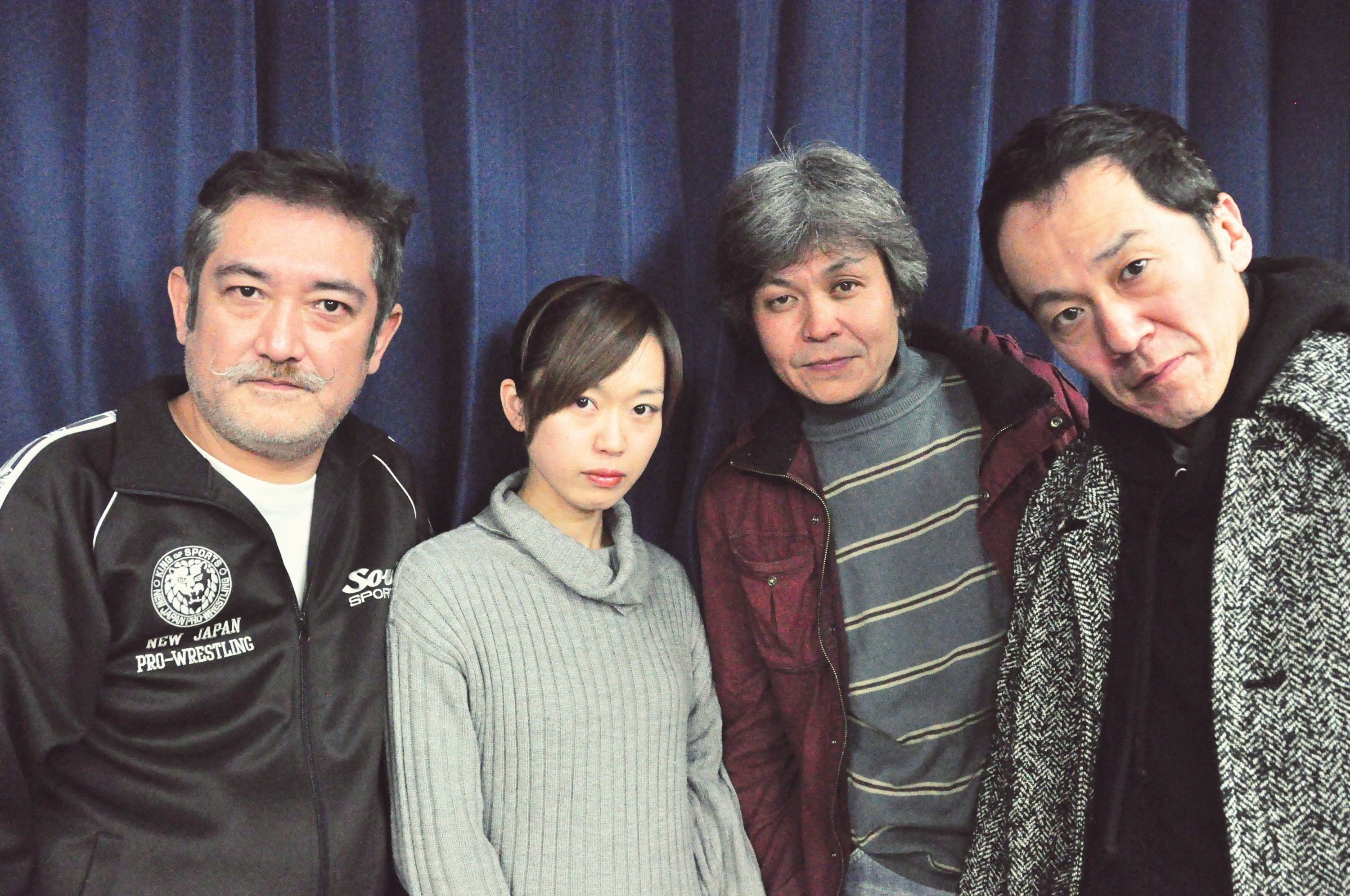 （左から）後藤ひろひと、丹下真寿美、久保田浩、坂田聡 ［撮影］吉永美和子（このページすべて）
