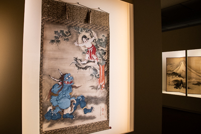 曽我蕭白 《 雪山童子図》 紙本着色 一幅 169.8×124.8cm 明和元年（1764）頃 三重・継松寺