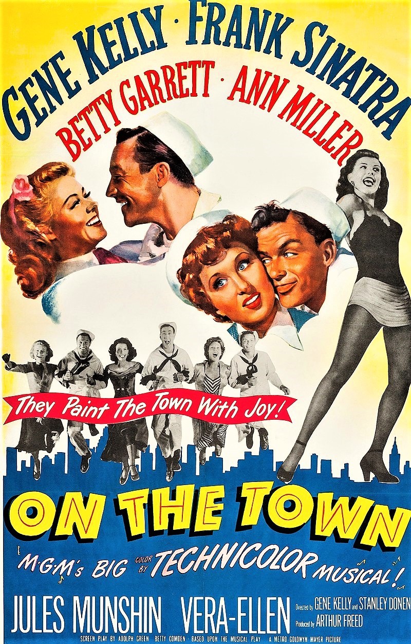 「踊る大紐育」（1949年）アメリカ公開時のポスター