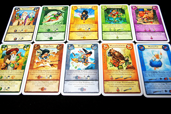 カードは全10種類。全員が同じものを持っています　 (c)Dear Spiele