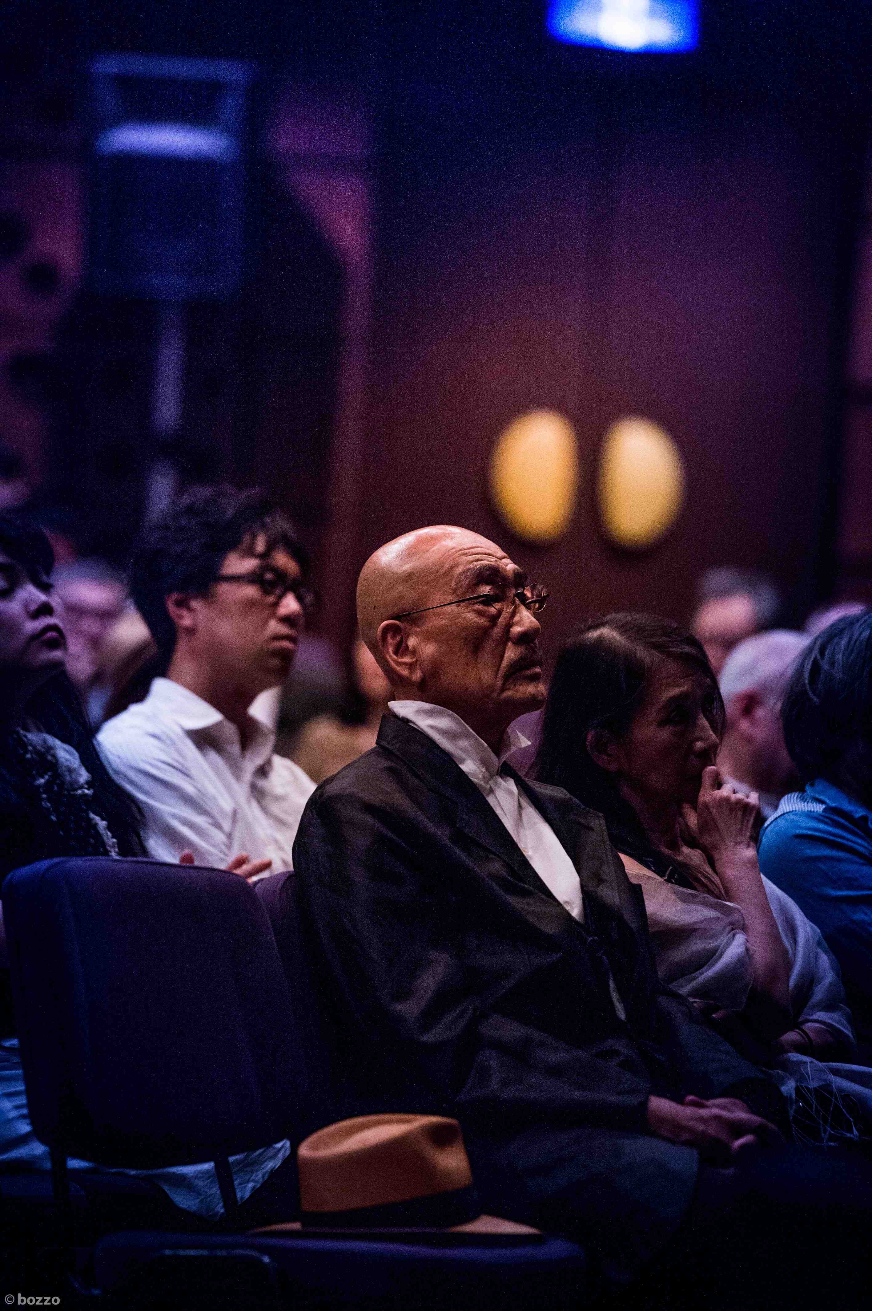 お別れの会「ありがとう 室伏鴻！」発起人代表の麿赤兒さん ©BOZZO