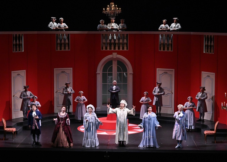 第28回みつなかオペラ　チマローザ「秘密の結婚」（2019.10.みつなかホール） 　(C)みつなかオペラ実行委員会
