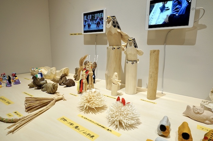 所狭しと並べられた展示品たち