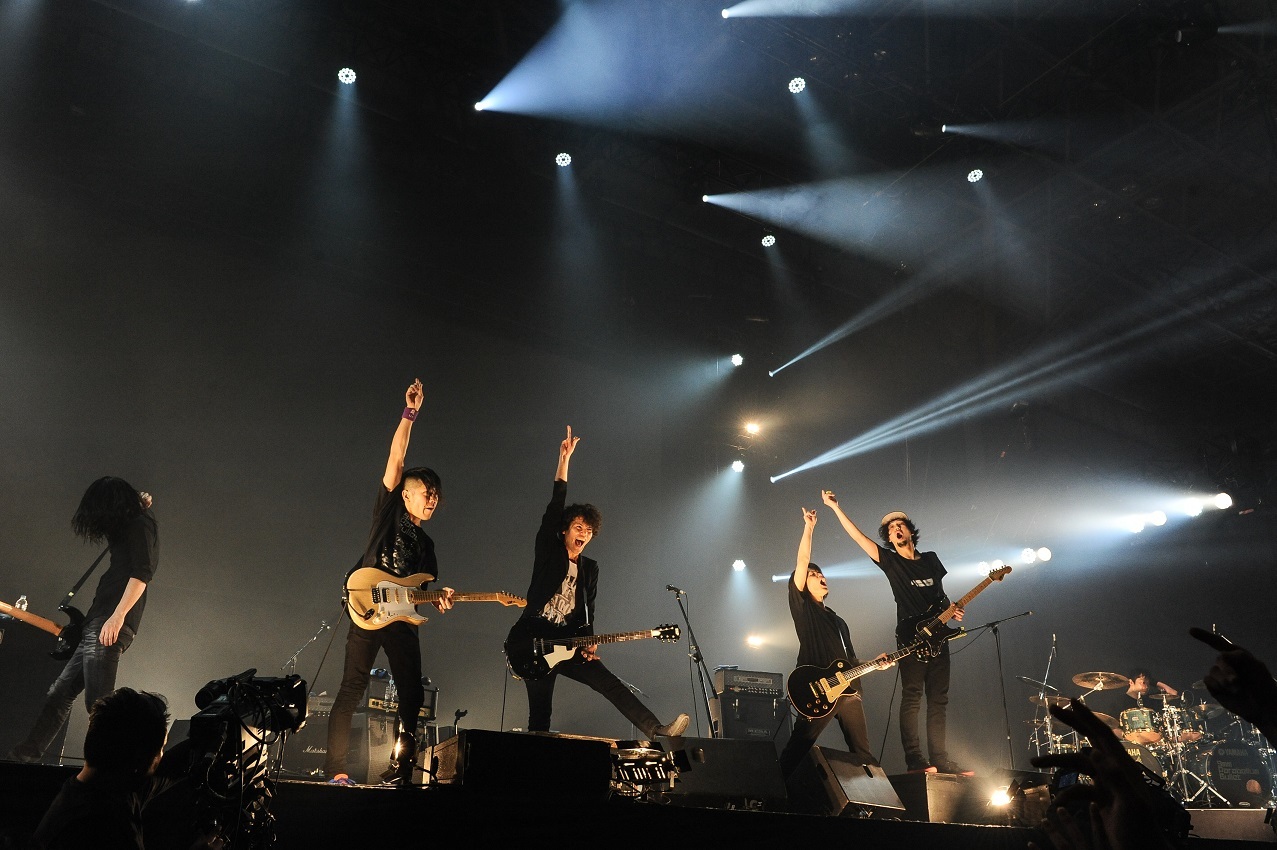 ライブ写真「rockin'on presents COUNTDOWN JAPAN 17/18」にて