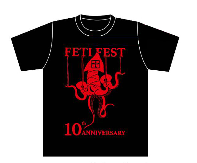 フェチフェス10周年記念Tシャツ