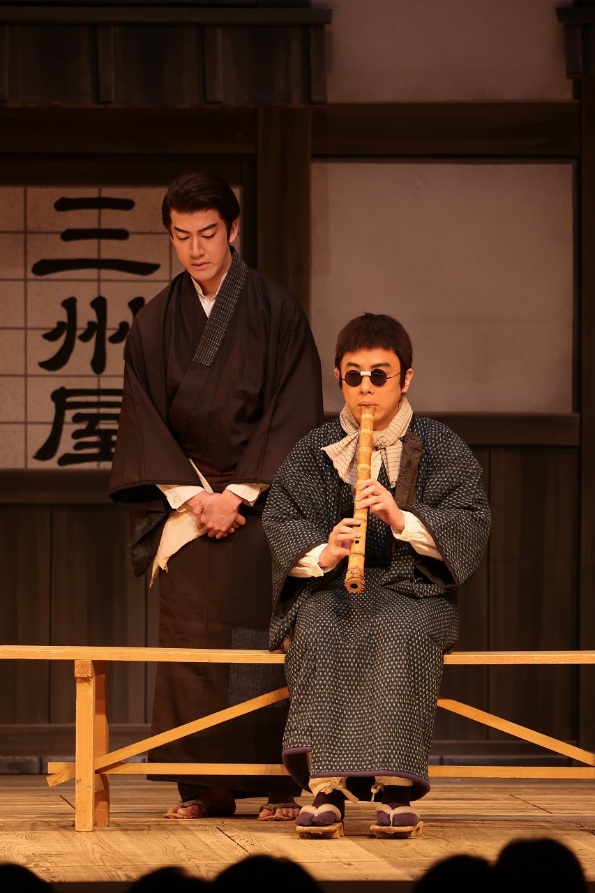 『盲目の弟』 　　　　写真：田口真佐美