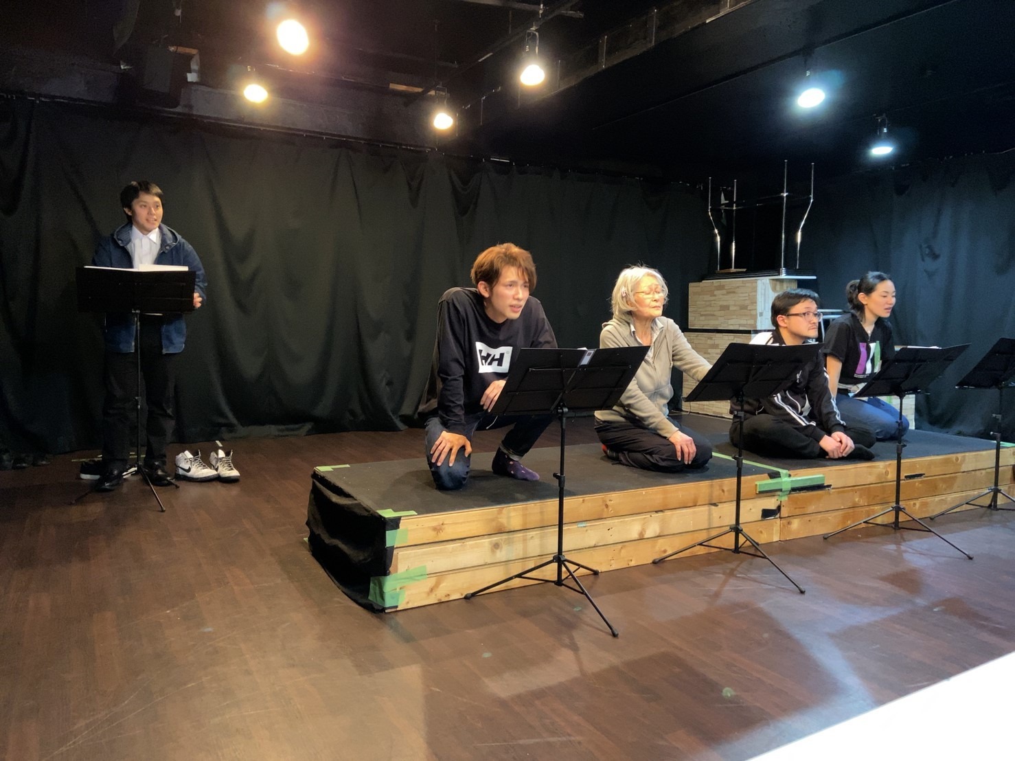 「秋元松代の世界」 Vol.1 戦後を生きる庶民たち〜朗読上演、稽古の様子