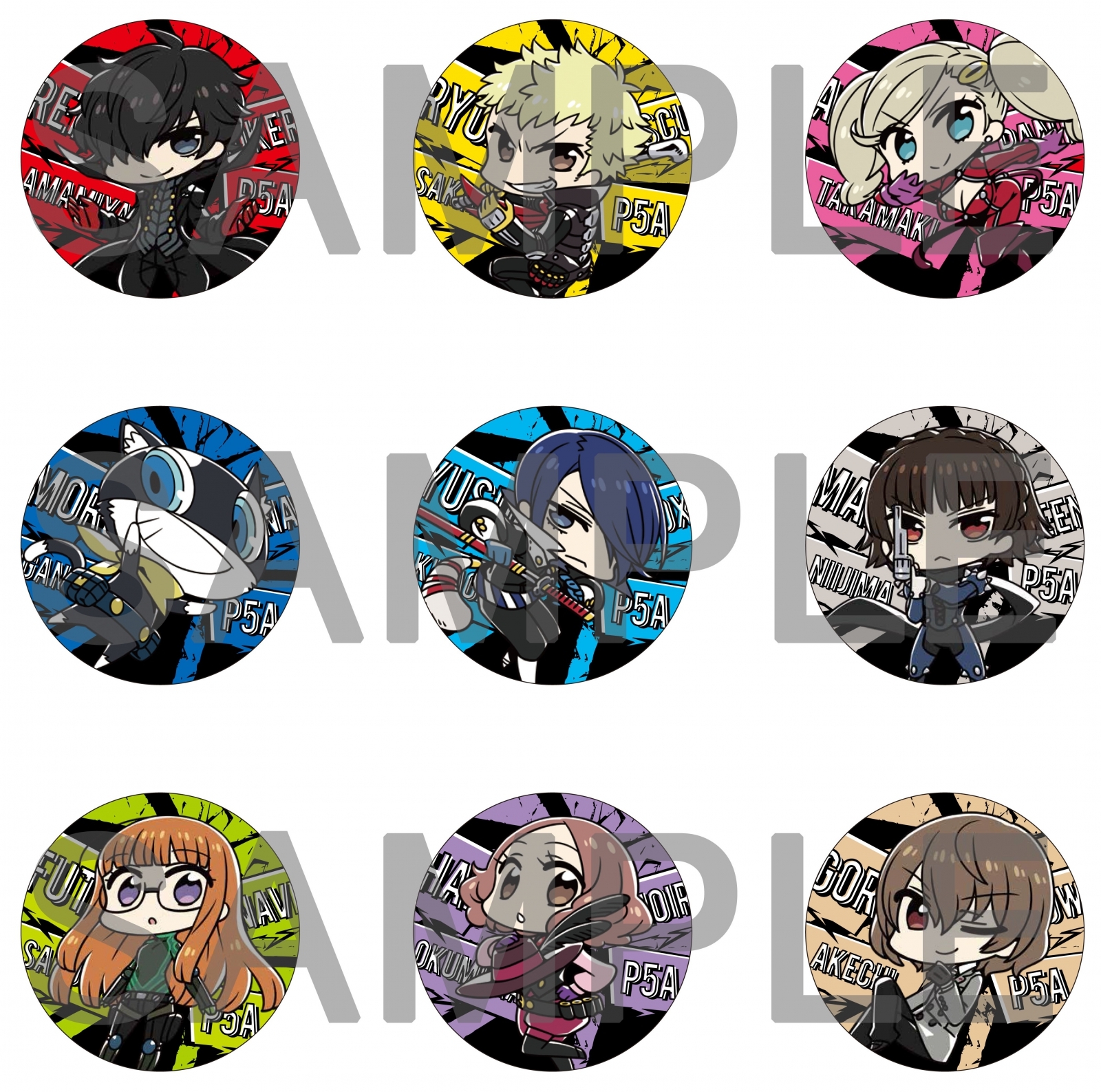 オリジナルコースター （C）ATLUS （C）SEGA/PERSONA5 the Animation Project