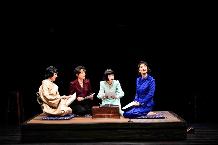 (右から) 高橋惠子、趣里、鈴木 杏、那須佐代子 　撮影：細野晋司
