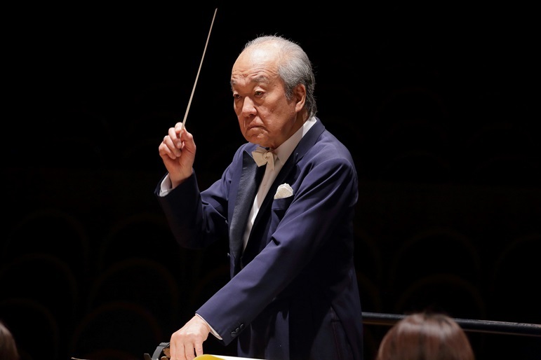 外山雄三 大阪交響楽団 名誉指揮者（2023年7月11日に逝去） (c)飯島隆