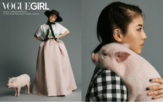 VOGUE GIRL PHOTO：MITSUO OKAMOTO  (C) 2021 Conde Nast Japan. All rights reserved.