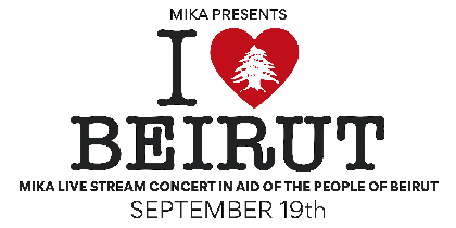 レバノン出身の歌手・MIKA、YouTubeを通して世界の4つの時間帯に生配信する慈善コンサート『I love Beirut』を開催、収益は全額寄付へ