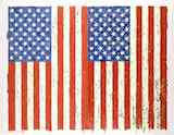 ジャスパー・ジョーンズ　《旗 I》1973年　シルクスクリーン、紙　高松市美術館蔵