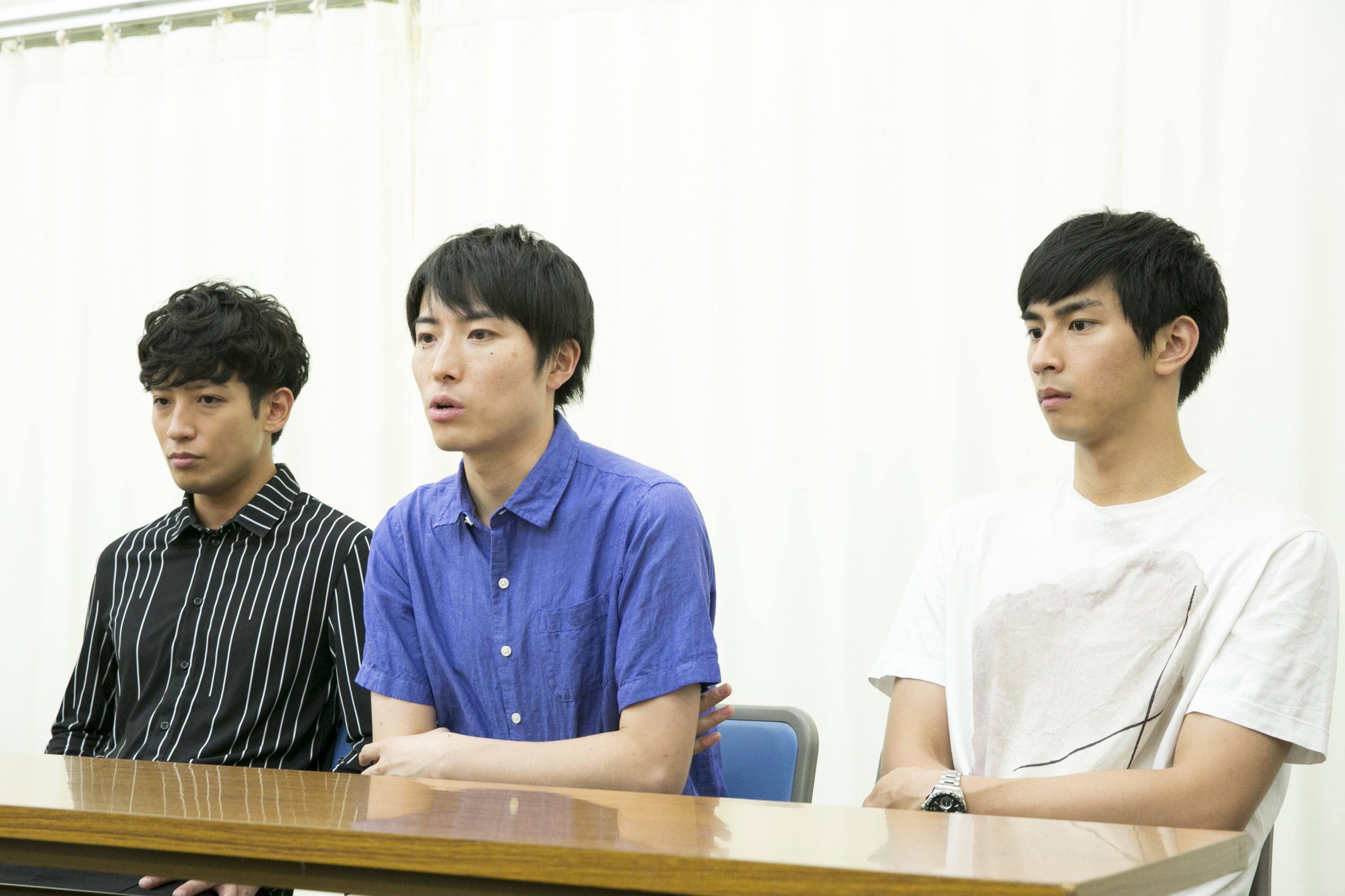 （左から）陣内将、中屋敷法仁、市川知宏