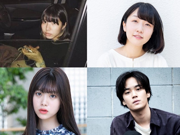 首藤凜、柿森まなみ、愛わなび、遠藤史也（写真、左から順に）