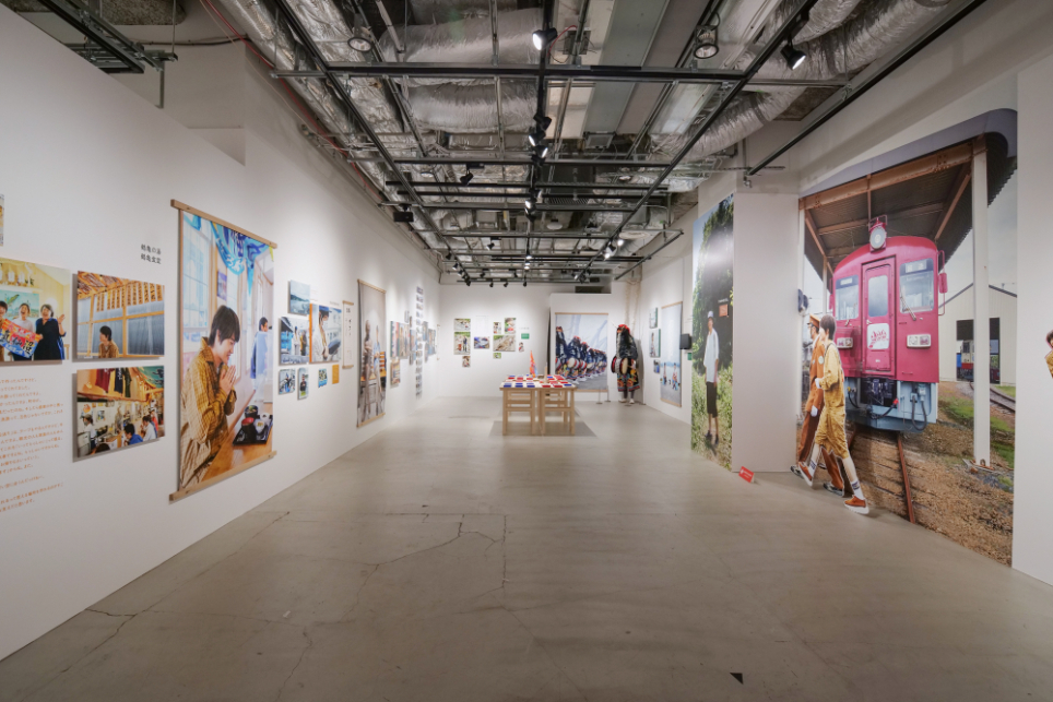 『みやぎから、』写真展会場