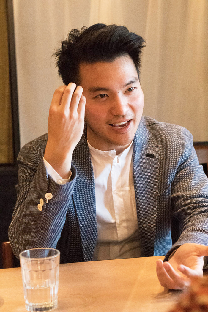 RAY CHEN（レイ・チェン） 撮影＝原地達浩