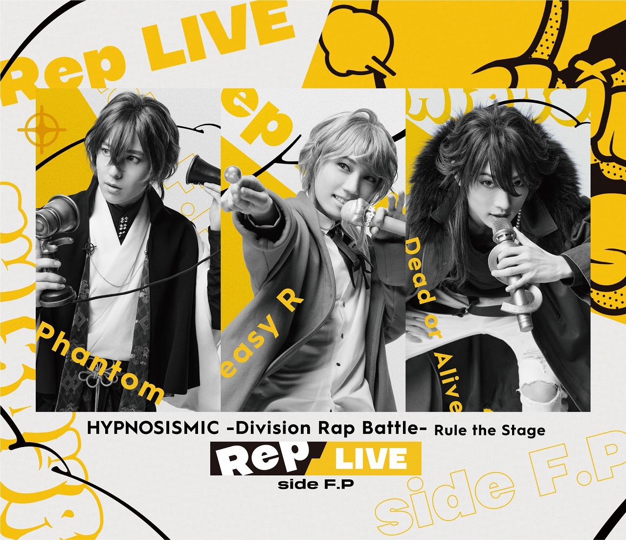 『ヒプノシスマイク -Division Rap Battle-』Rule the Stage《Rep LIVE side F.P》 Blu-ray・DVDジャケ写 　(C)『ヒプノシスマイク -Division Rap Battle-』Rule the Stage製作委員会