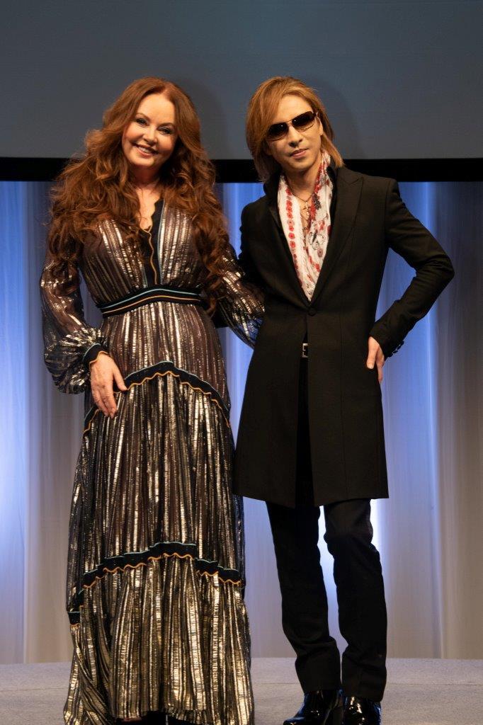 YOSHIKI、サラ・ブライトマン (C)Ryota Mori