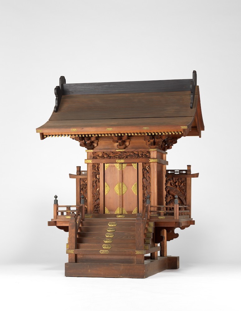 《富永稲荷社殿》19世紀前半　江戸東京博物館所蔵