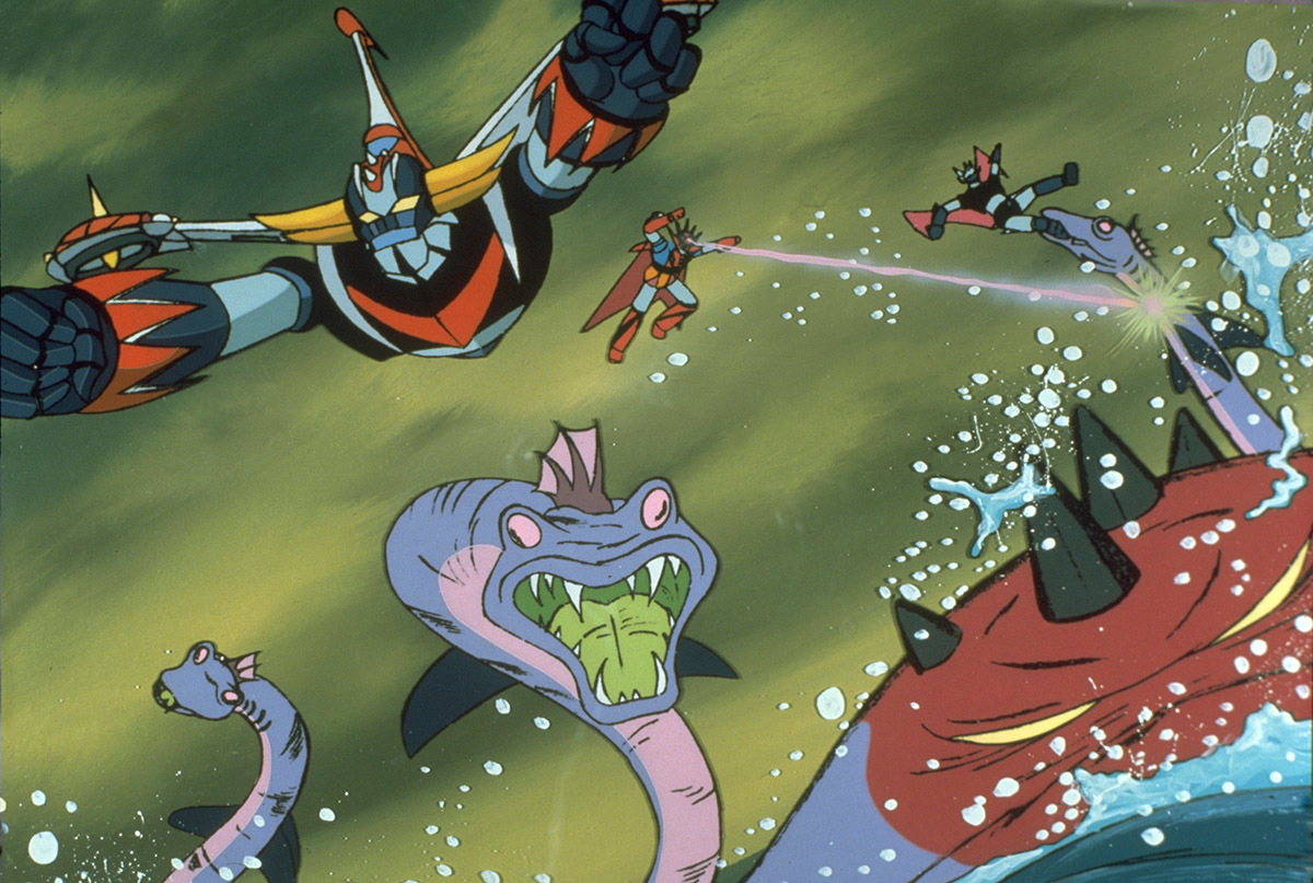 『グレンダイザー ゲッターロボＧ グレートマジンガー 決戦！大海獣』（1976年） （Ｃ）ダイナミック企画・東映アニメーション