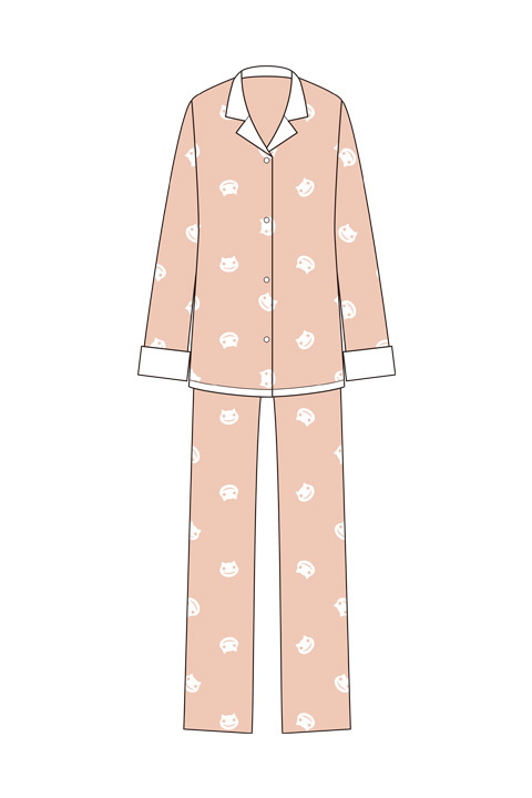 『化物語』羽川翼のパジャマ