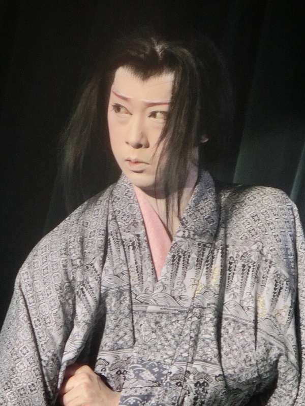 劇団悠・松井悠座長(2015/3/8)　2016年6月は三吉演芸場公演だ。