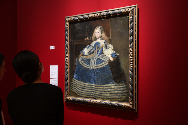 ディエゴ・ベラスケス《青いドレスの王女マルガリータ・テレサ》 1659年　ウィーン美術史美術館