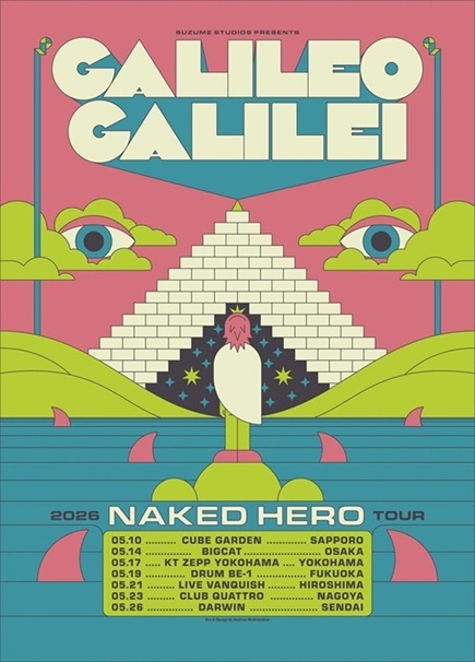 Galilei Galilei Tour 2026 "NAKED HERO"