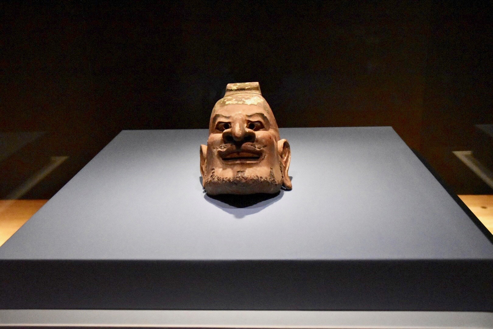 正倉院宝物《伎楽面 酔胡王》　奈良時代　8世紀　正倉院蔵　前期展示