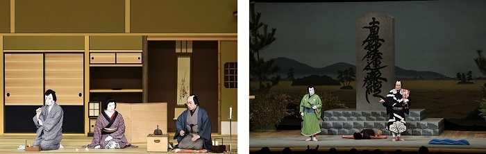 （左から）『与話情浮名横櫛　源氏店』、『御存 鈴ヶ森』 (C)松竹株式会社