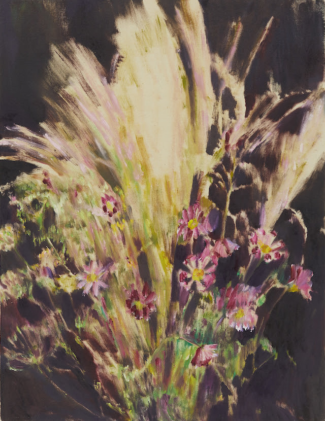Bouquet d'Octobre　2017　65.0 x 50.0 cm　oil on canvas 　(C)Midori Sato