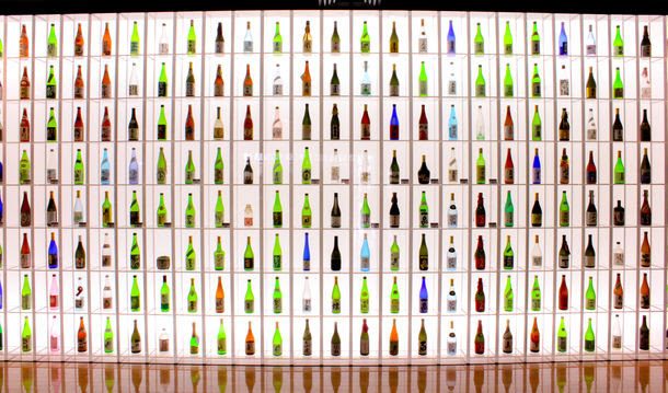 東京農大「食と農」の博物館常設展示酒瓶