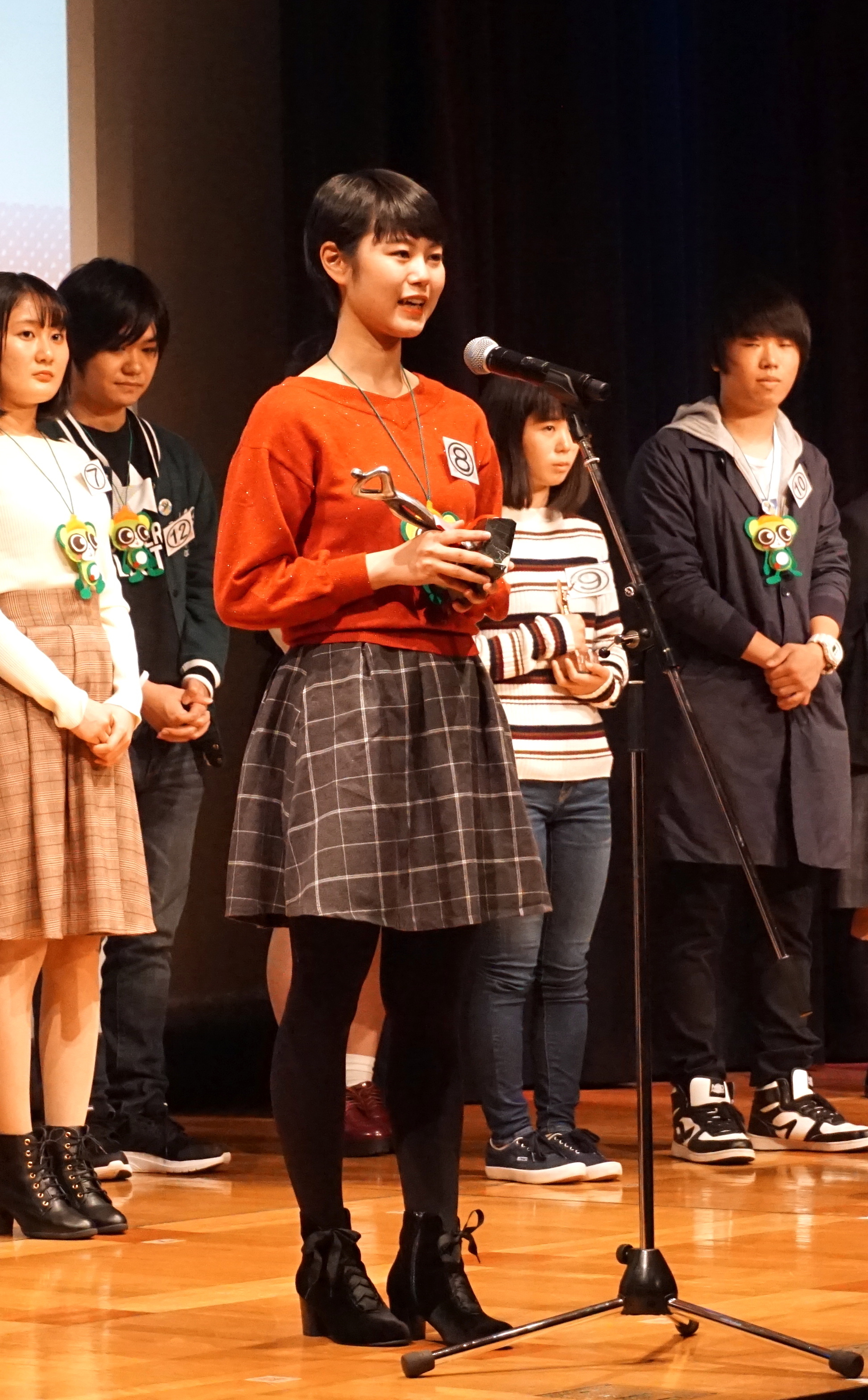 「優秀賞」を受賞した田中さんは子役としてドラマにも出演経験あり！