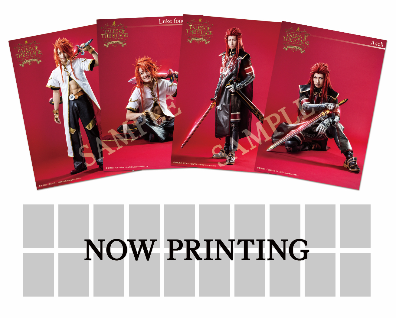 公式ブロマイド 2枚組 全12種（350円） （C）藤島康介（C）BANDAI NAMCO Entertainment Inc.