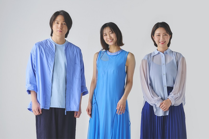 （左から）坂田隆一郎、山口乃々華、ジェイミン