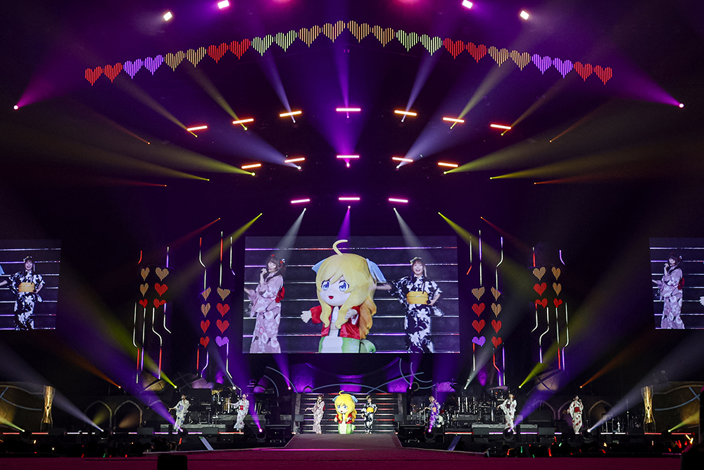 邪神★ガールズ 生贄SUMMER with 邪神ちゃんインパクト (C)Animelo Summer Live 2024