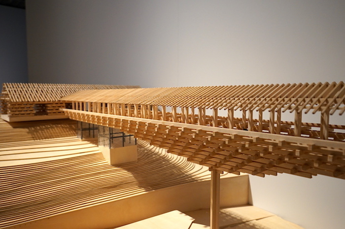 《梼原 木橋ミュージアム》（2010 高知県高岡郡梼原町）模型
