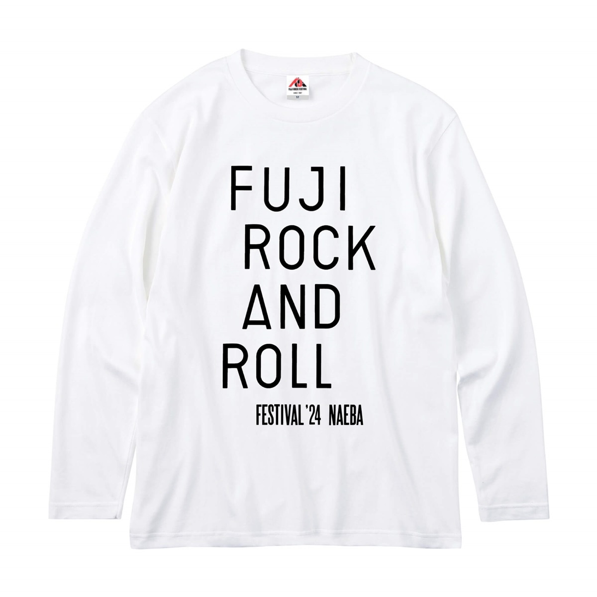 【FUJI ROCK AND ROLL FESTIVAL '24 L/S Tシャツ】WHITE 