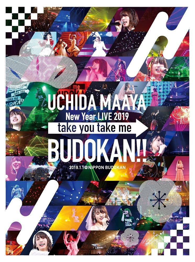 Blu-ray&DVD「UCHIDA MAAYA New Year LIVE 2019『take you take me BUDOKAN!!』」