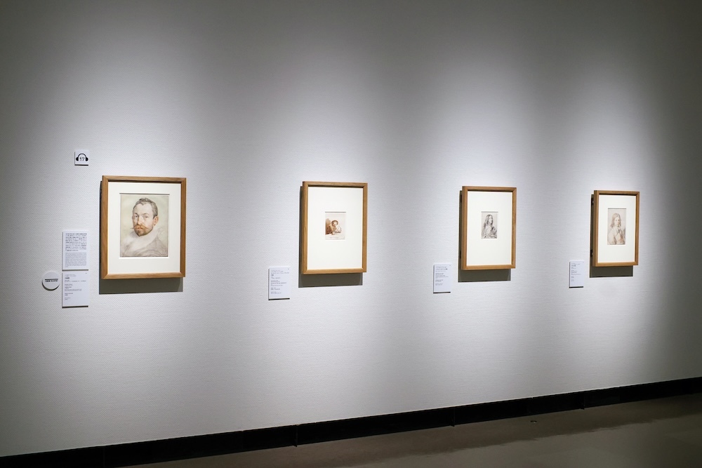『スウェーデン国立美術館　素描コレクション展―ルネサンスからバロックまで』展示風景