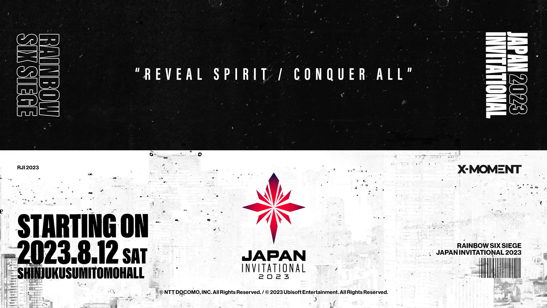 『X-MOMENT Rainbow Six Japan Invitational 2023』ファイナルが8月12日（土）に開催される