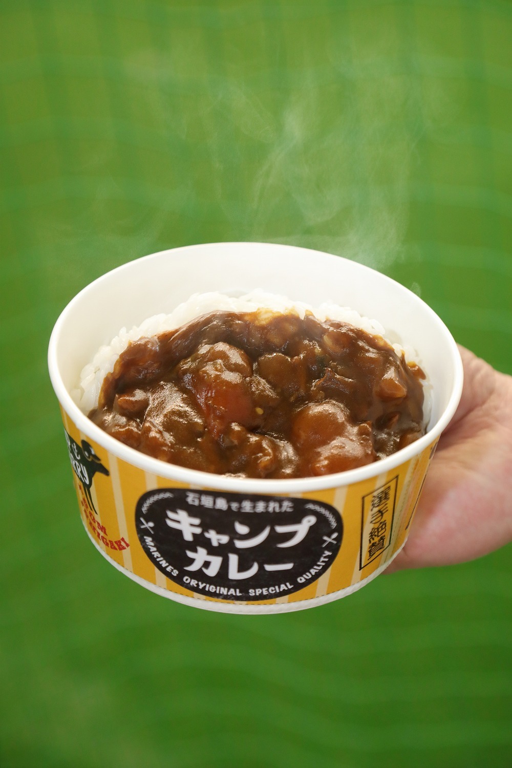 これが井口監督以下「美味い！」と言わしめた「石垣島で生まれたソーキ出汁のキャンプカレー」