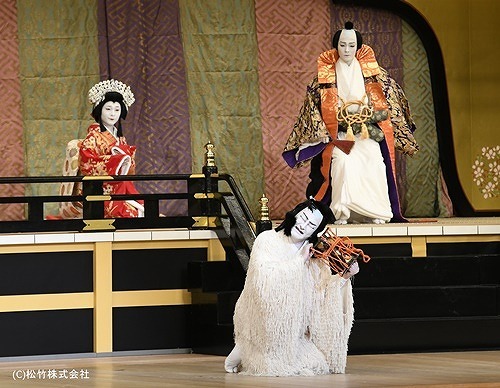 『義経千本桜 川連法眼館』 2020 年 11 月 歌舞伎座 / 出演：中村獅童、市川染五郎、市川團子、澤村國矢、中村莟玉  