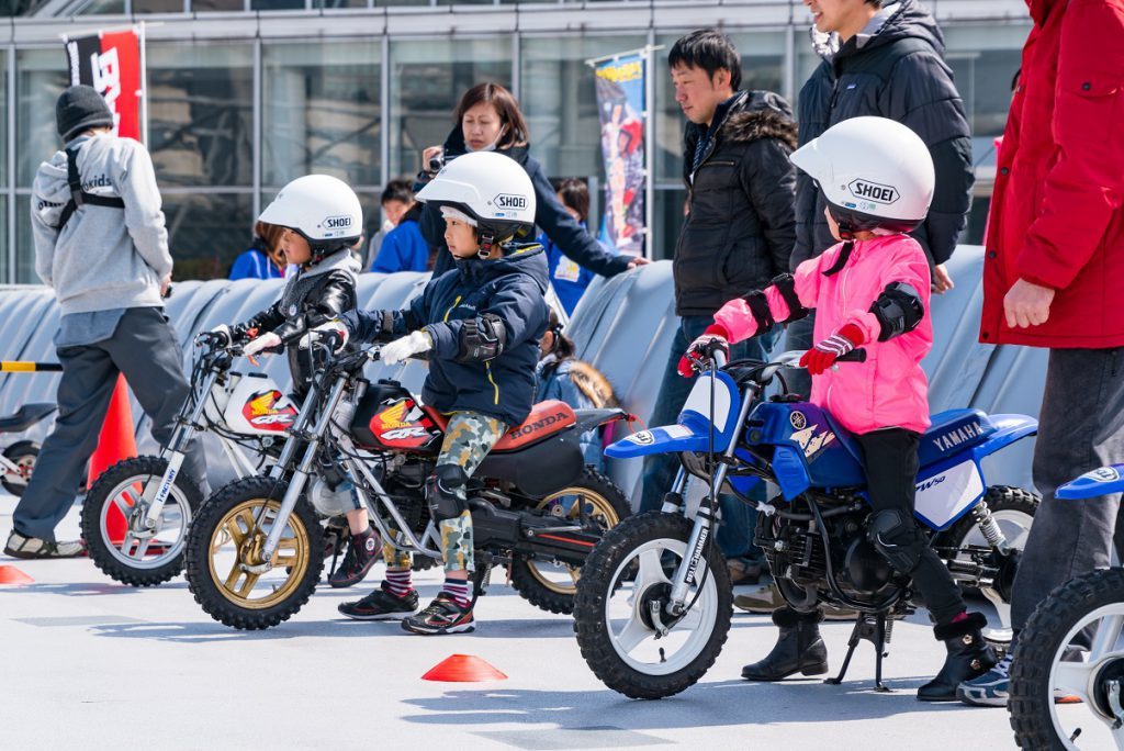 親子でバイクを体験できる「MFJ親子バイク祭り」