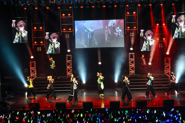 「BOYS AND MEN 5th ANNIVERSARY ZEPP TOUR」東京公演の様子。