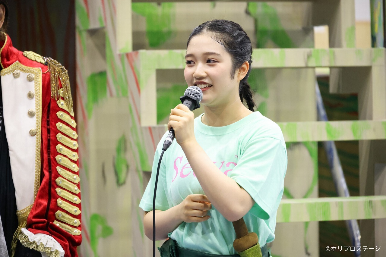 ピーター・パン役：山﨑玲奈 　　　　　　　　　撮影：宮川舞子