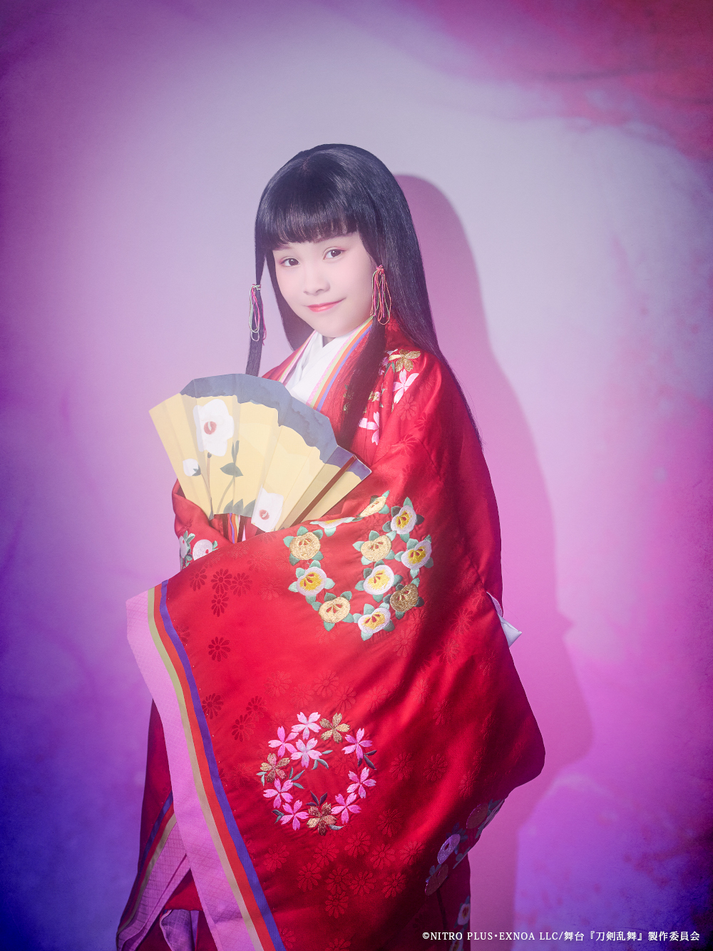 若紫役(Wキャスト)：坪井美綺 　　　　　    (C)NITRO PLUS･EXNOA LLC/舞台『刀剣乱舞』製作委員会