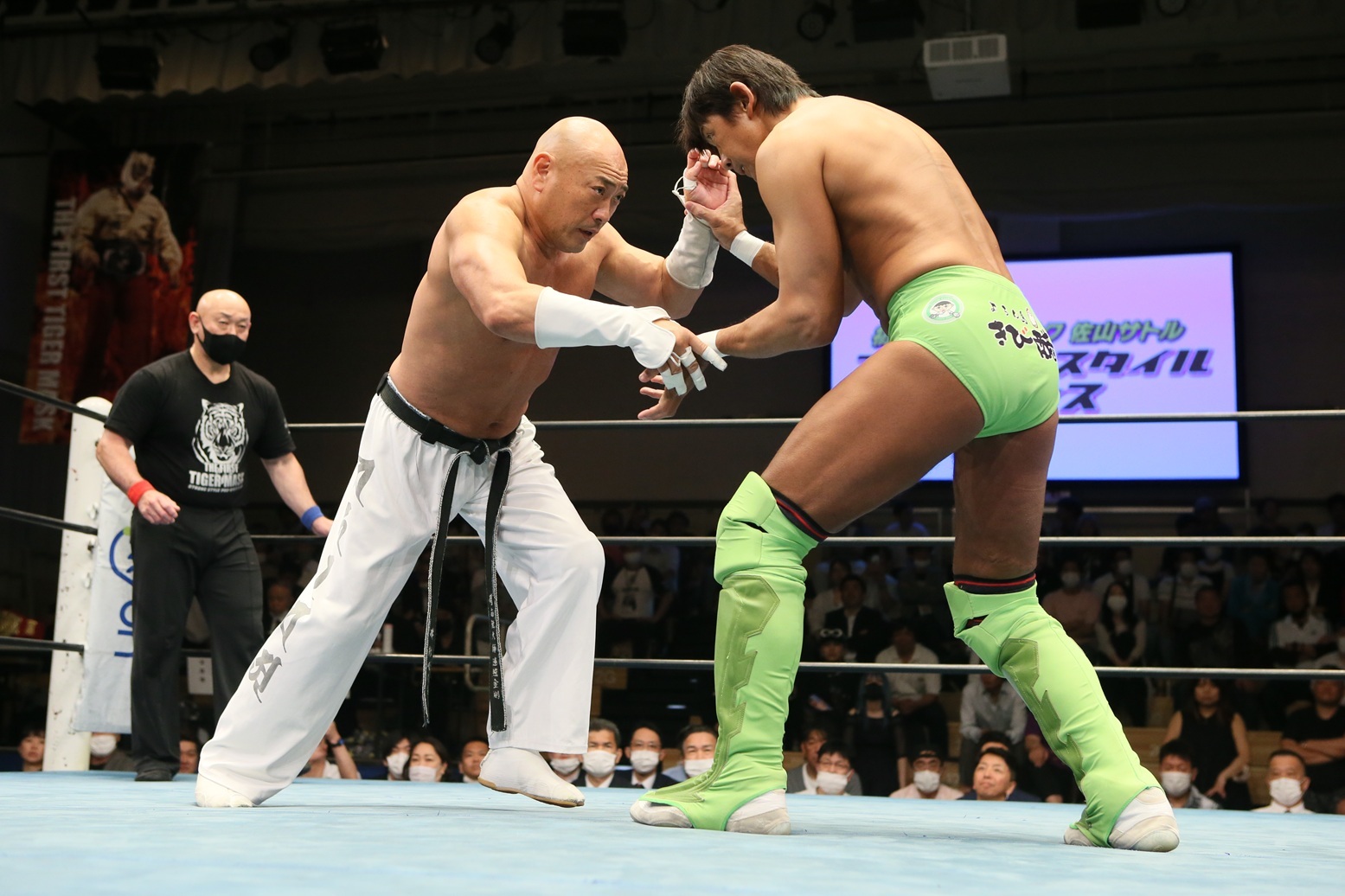 タッグ戦では対戦あるが、シングルマッチは初