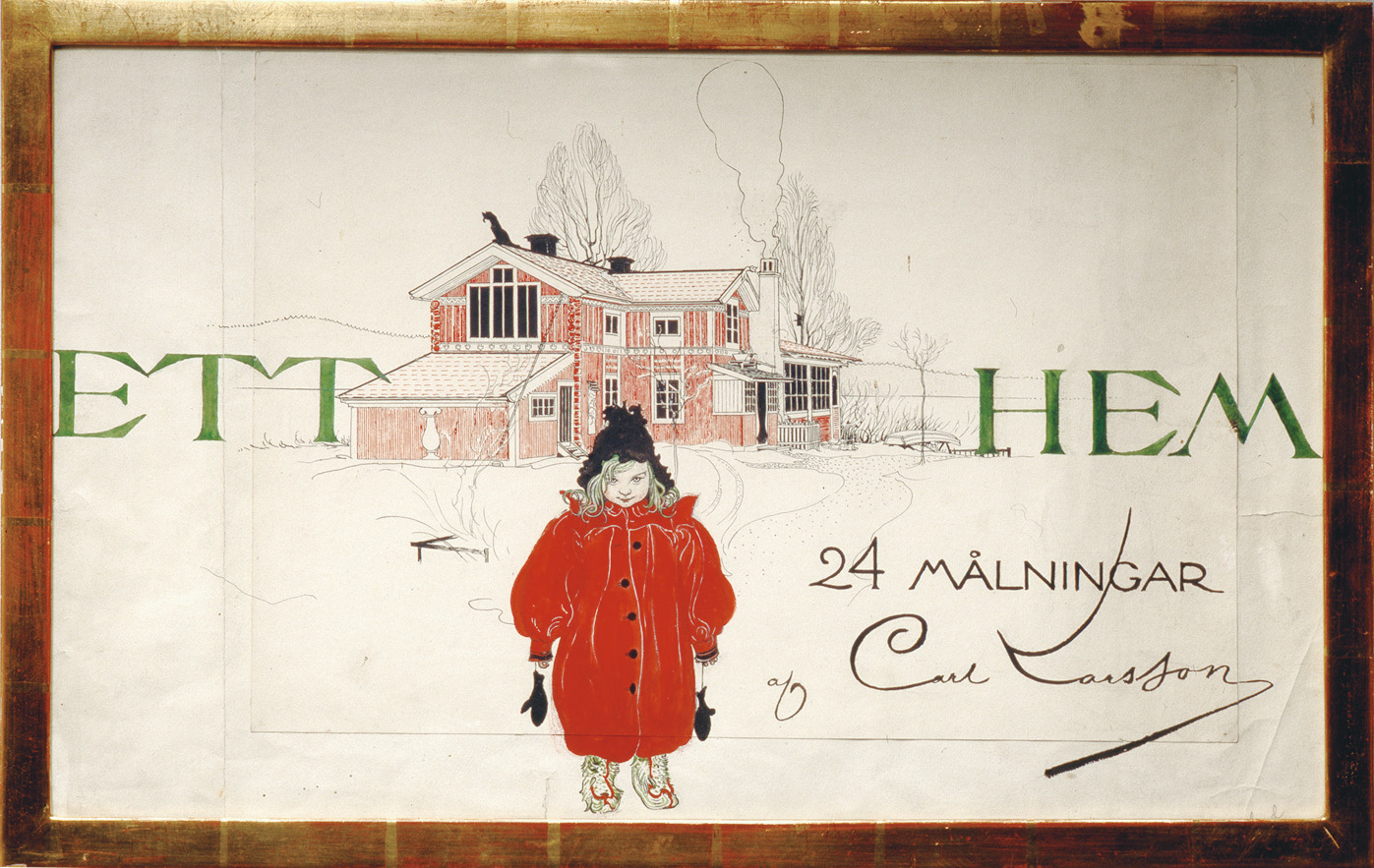 画集『わたしの家』 1899年刊 カール・ラーション・ゴーデン (C) Carl Larsson-gården